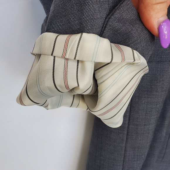 LRL Wool Sport Coat Blazer 40R Grey Single Breasted -UNISEX! - Picture 6 of 10